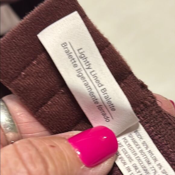 Auden Red Lace Wireless Bralette - Picture 5 of 11